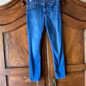 Topshop medium wash stretchy skinny jeans